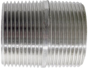 BSP Close Taper Male Nipple 150lb 316 Stainless Steel Pipe Fitting